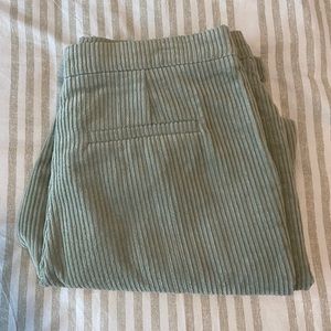 ASOS Sage Cord Ankle Pant